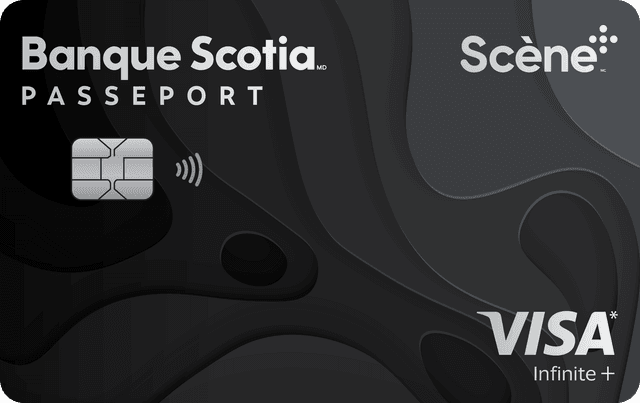 Carte Visa Infinite + Passeport Banque Scotia