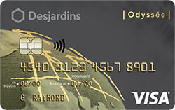 Desjardins Odyssey Gold Visa Card